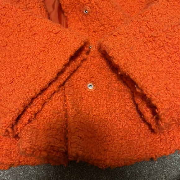 Escada orange wool jacket - size 38 - Picture 5 of 6